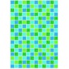 Pergamano vellum mosaic green-blue 1S (61768)