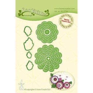 (45.5756)Lea'bilitie Cutting/Emb Patch die Nested Flower