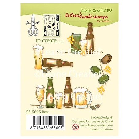 (55.5695)Clear Stamp Beer