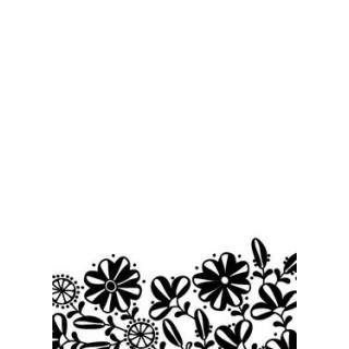 Embossing Folder Flower Border 3 (HSF002)