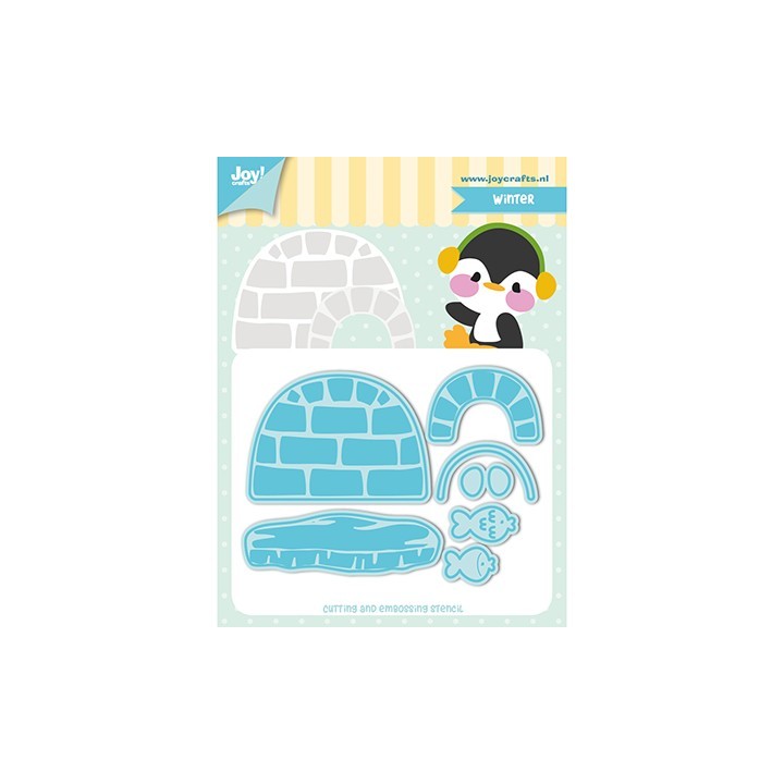 (6002/1196)Cutting embossing Jocelijne - TF - Winter