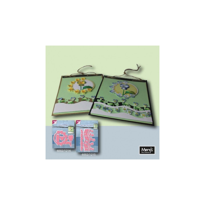 (6002/1214)Cutting & Embossing dies Mery's Violetscircle