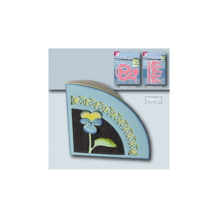 (6002/1214)Cutting & Embossing dies Mery's Violetscircle