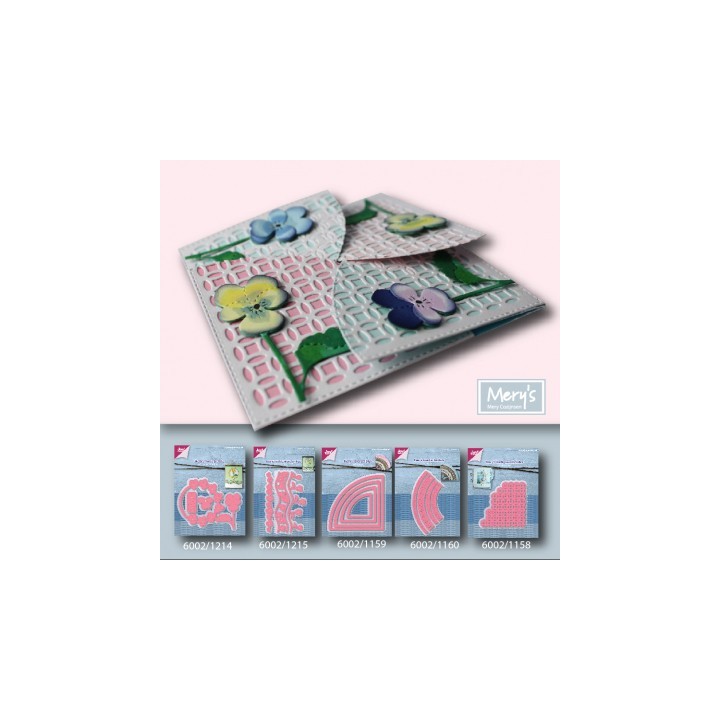 (6002/1214)Cutting & Embossing dies Mery's Violetscircle