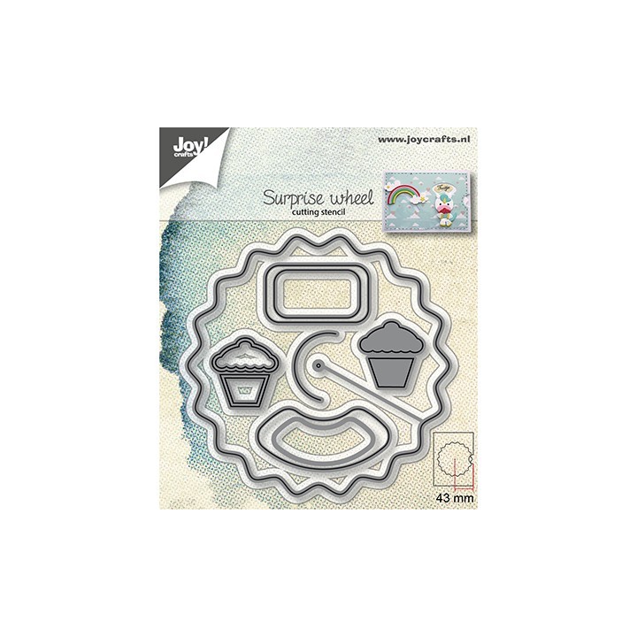 (6002/1240)Cutting dies Suprise wheel