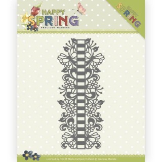 (PM10147)Dies - Precious Marieke - Happy Spring - Ribbon Border