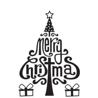 (CTFD 3071)Embossing Folders Merry Christmas