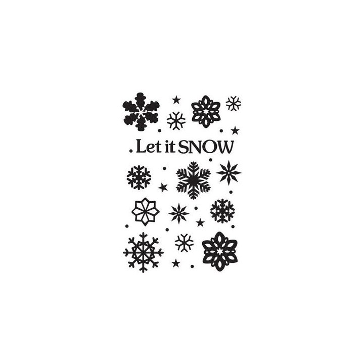 Embossing Folders Let it snow (CTFD 3072)