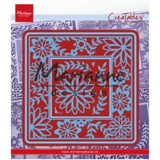 (LR0577)Creatables  Flower Frame square