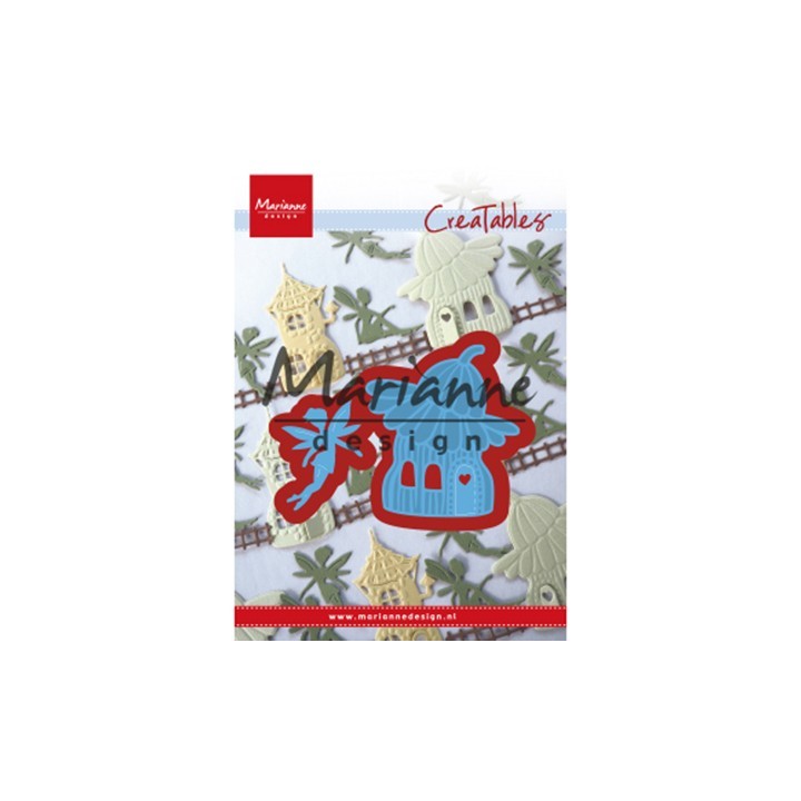 (LR0579)Creatables Fairy flower house