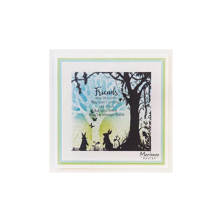 (CS1018)Clear stamp Dream sentiments UK
