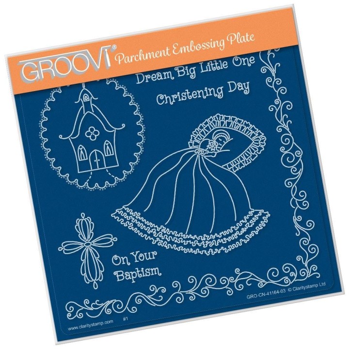(GRO-CN-41164-03)Groovi Plate A5 LINDA'S DREAM BIG LITTLE ONE