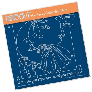 (GRO-CN-41167-03)Groovi Plate A5 LINDA'S A STAR IS BORN