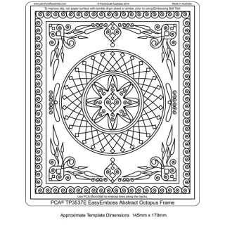 (TP3537E)PCA® - EasyEmboss Abstract Octopus Frame