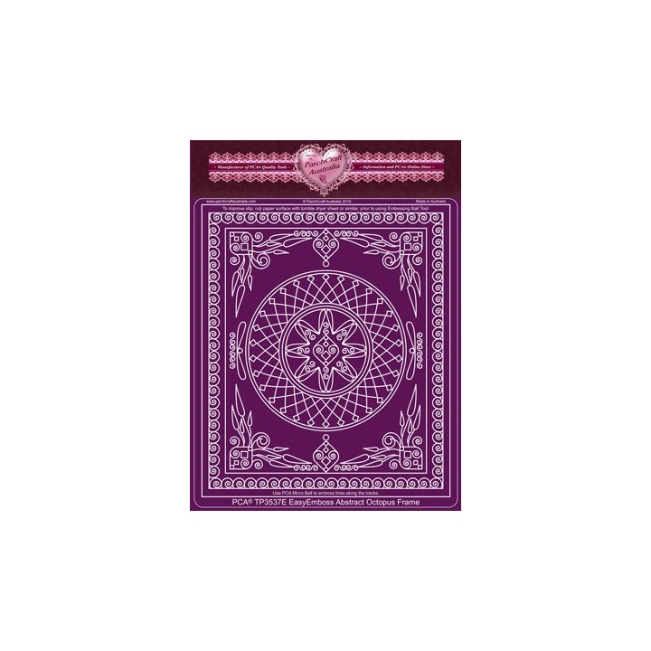 (TP3537E)PCA® - EasyEmboss Abstract Octopus Frame