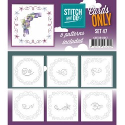 (COSTDO10047)Stitch & Do - Cards only - Set 47