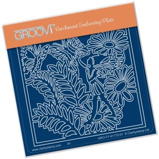 (GRO-FA-41172-01)Groovi® Baby plate A6 LEAFWING FAIRY