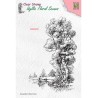(IFS014)Nellie`s Choice Clearstamp - Tree with boat