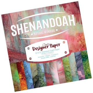 (ACC-CA-30747-12)GROOVI DESIGNER CRAFT PAPER 12" X 12" SHENANDOAH
