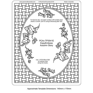 (TP3541E)PCA® - EasyEmboss Autumn Glory