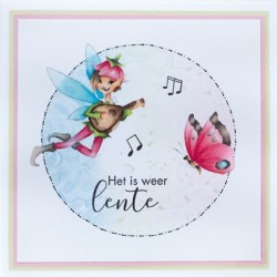 (HT1643)Clear stamp - Hetty's Musical Fairy