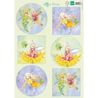 (HK1706)3D Hetty's Fairies