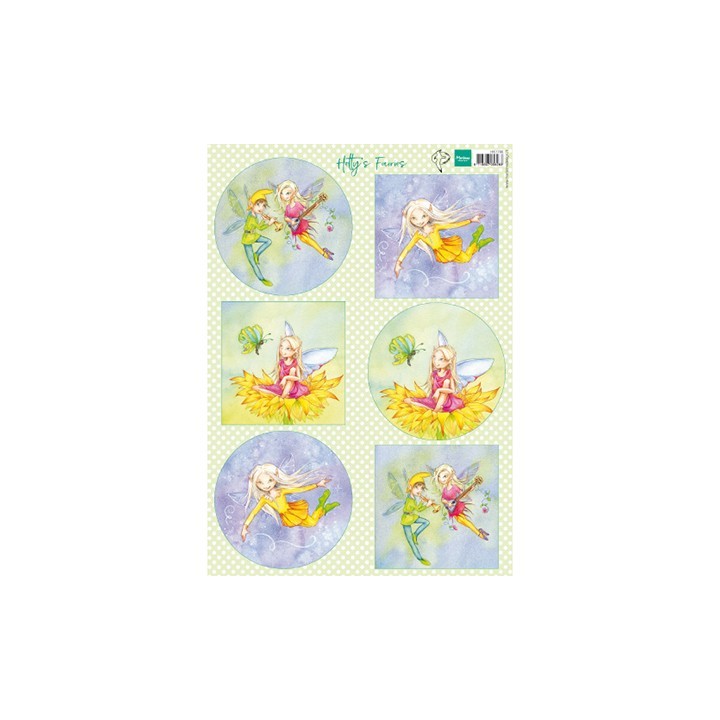 (HK1706)3D Hetty's Fairies