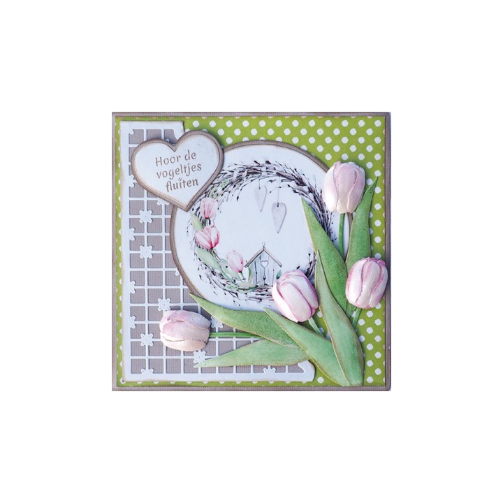 (LR0585)Creatables Anja's grid corner