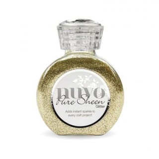 (720N)Tonic Studios Nuvo pure sheen glitter 100ml champagne