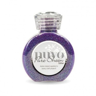 (723N)Tonic Studios Nuvo pure sheen glitter 100ml violet infusion