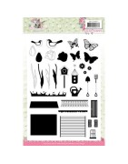 (ADCS10057)Clear Stamps - Amy Design - Spring is Here