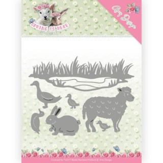(ADD10167)Dies - Amy Design - Spring is Here - Spring Animals