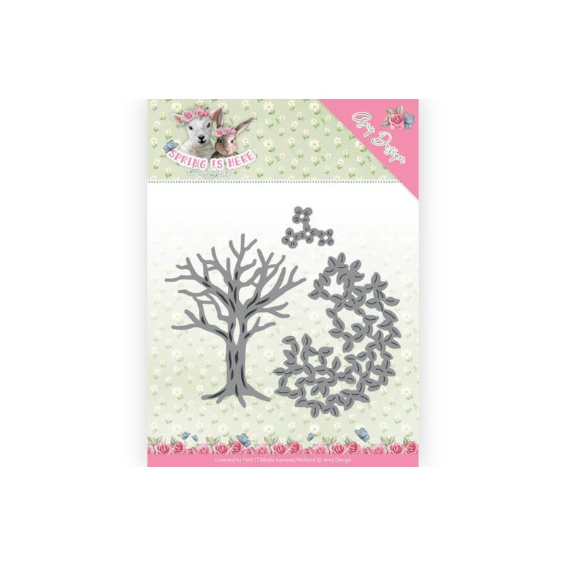 (ADD10168)Dies - Amy Design - Spring is Here - Spring Tree