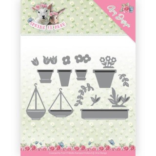 (ADD10169)Dies - Amy Design - Spring is Here - Flowerpots