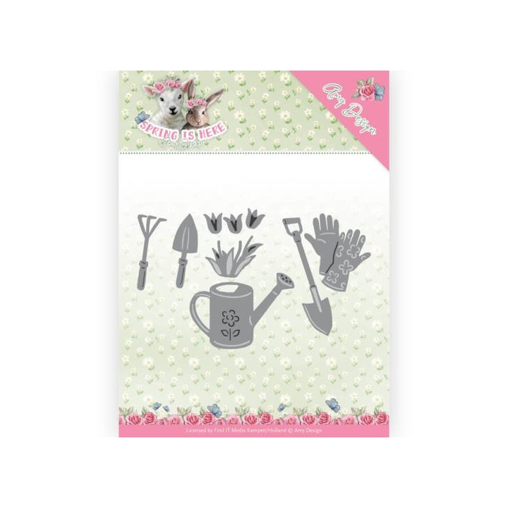 (ADD10170)Dies - Amy Design - Spring is Here - Garden Tools
