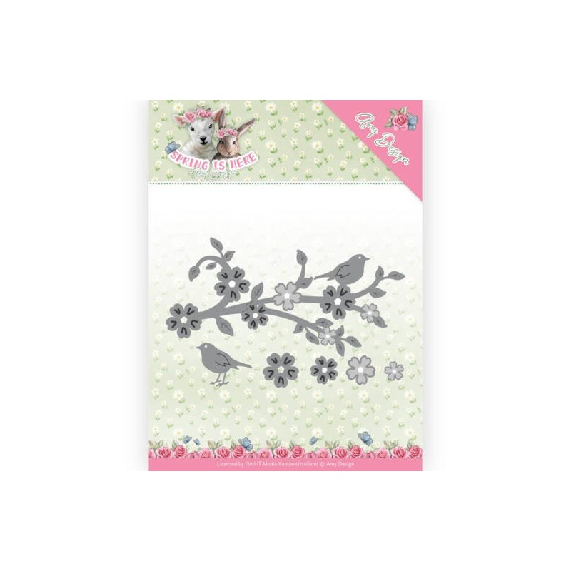 (ADD10171)Dies - Amy Design - Spring is Here - Blossom Branch