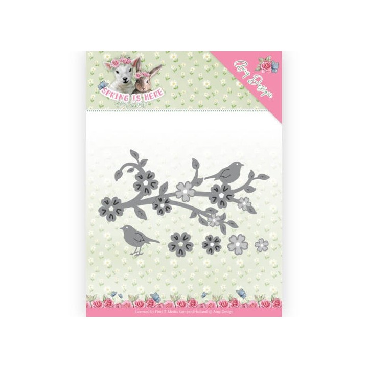 (ADD10171)Dies - Amy Design - Spring is Here - Blossom Branch