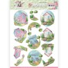 (SB10334)3D Pushout - Amy Design - Spring is Here - Garden Sheds