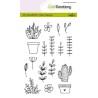 (1298)CraftEmotions clearstamps A6 - handmade floral images Carla Kamphuis