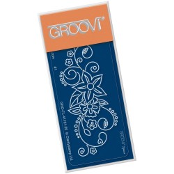 (GRO-FL-41161-20)Groovi® PLATE SPACER FLOWER SWIRL