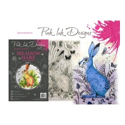 (PI015)Pink Ink Desings Meadow Hare
