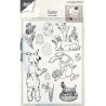 (6410/0481)Clear stamp Easter