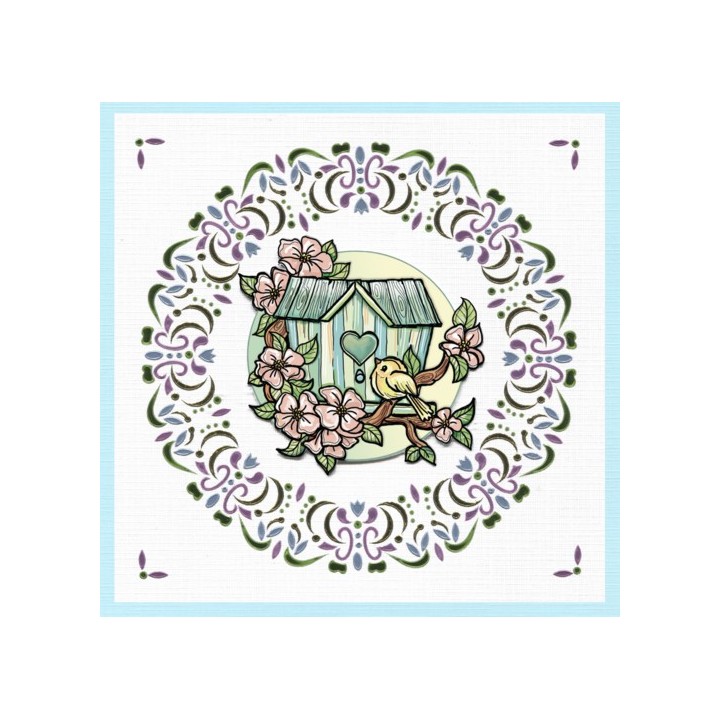 (DODO148)Dot and Do 148 Spring Birdhouses