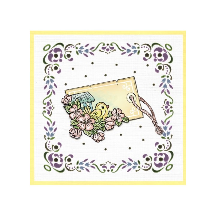 (DODO148)Dot and Do 148 Spring Birdhouses