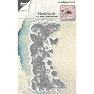 (6002/1188)Cutting, embossing & debossing dies Flowerborder