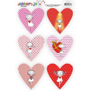 (SB10344)Pushout Topper - René Speelman - Jabbertje - Heart 4