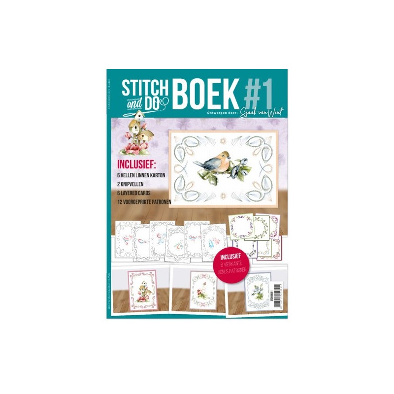 (STDOBB001)Stitch and Do A6 Boek 1