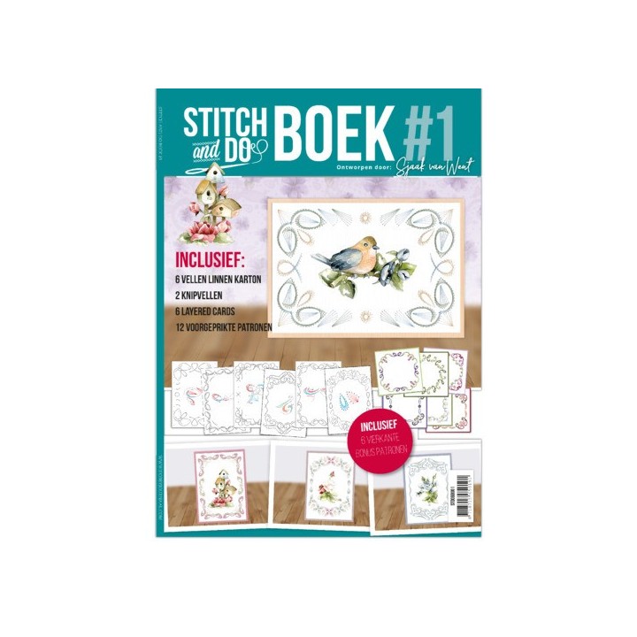 (STDOBB001)Stitch and Do A6 Boek 1