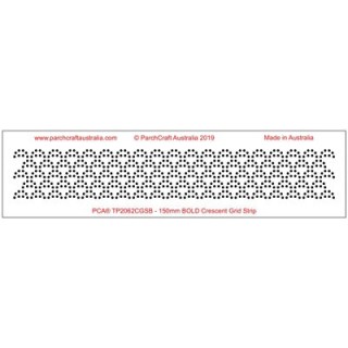 (TP8062CGSB)PCA® - BOLD Crescent Grid Strip
