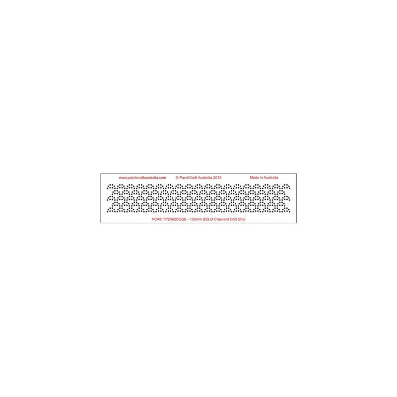 (TP8062CGSB)PCA® - BOLD Crescent Grid Strip